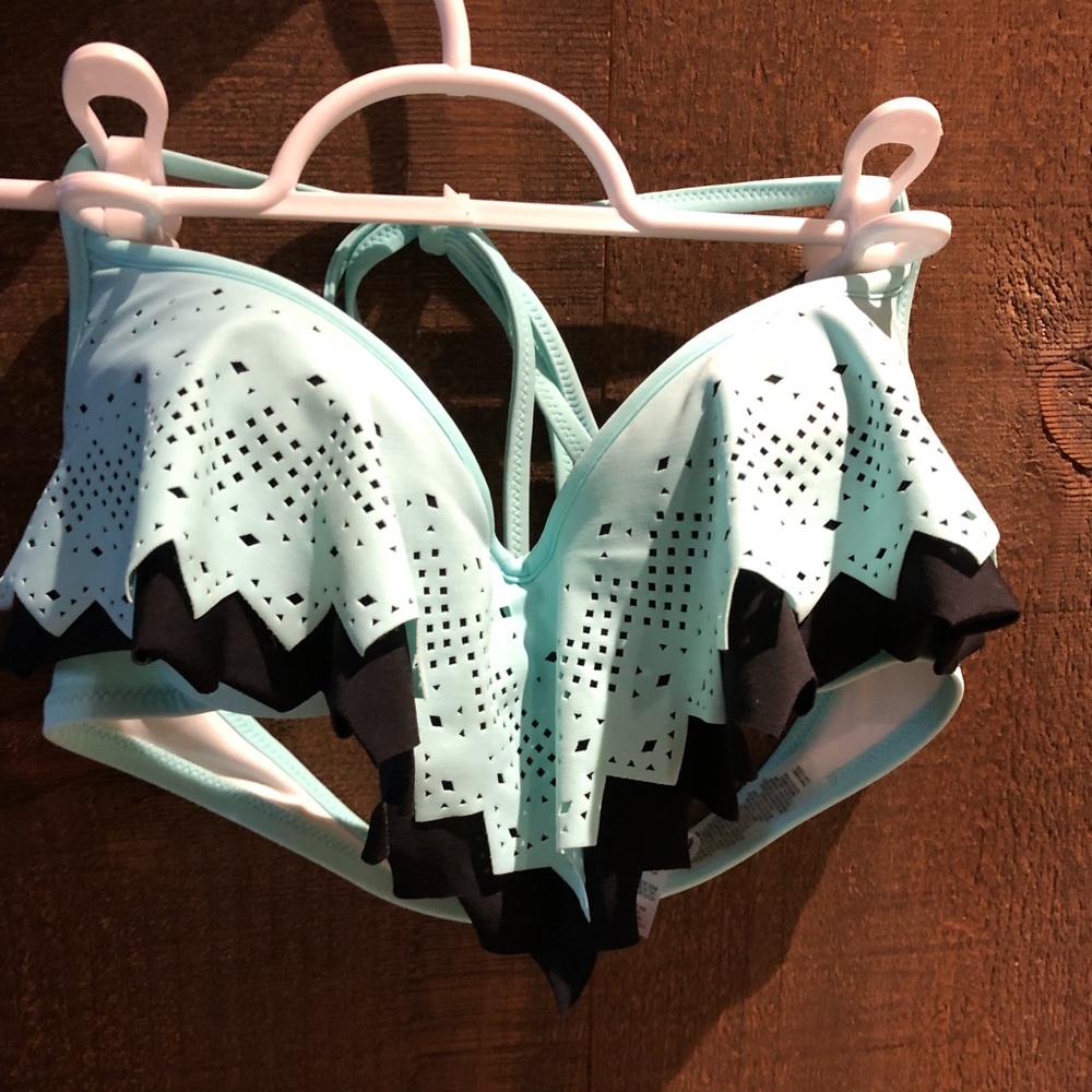 PINK bathing suit top